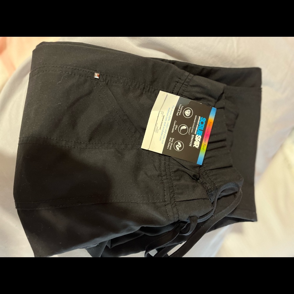Black scrubs